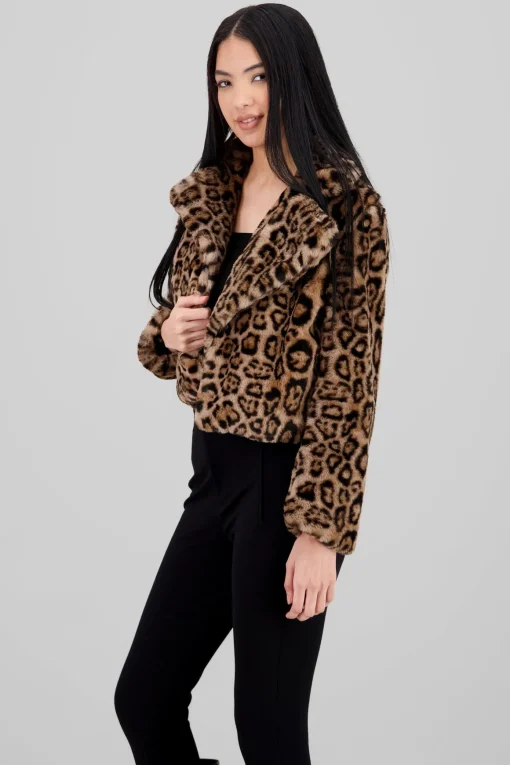 ABRIGO CORTO LEOPARDO