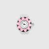 Anillo reloj flor color
