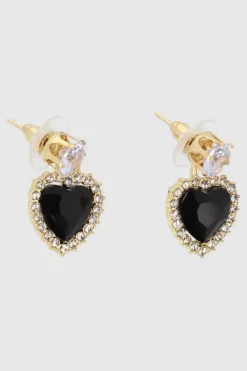 Arete corazón cristal