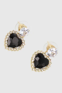 Arete corazón cristal