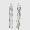 Aretes Brillos Largos