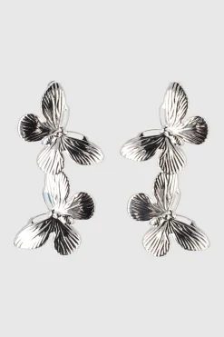 Aretes doble mariposas