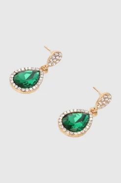 Aretes gota cristal