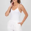 Blusa Ajustada Tirantes