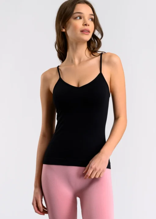 Blusa Ajustada Tirantes