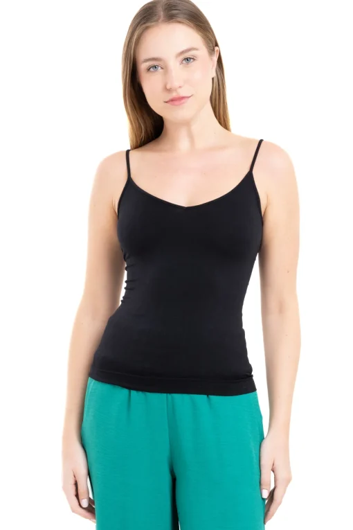 Blusa Ajustada Tirantes