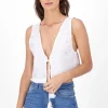 Blusa bordado sin mangas
