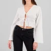 Blusa dobby