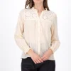 Blusa Manga Larga Detalle Encaje Hypsters