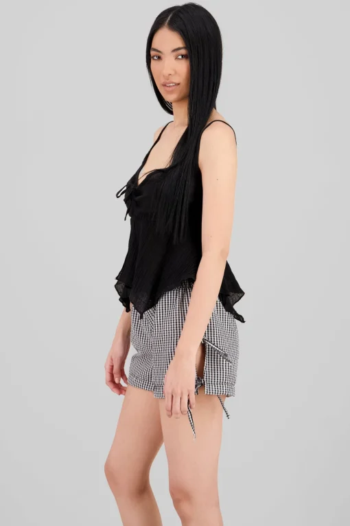 Blusa tirantes abertura