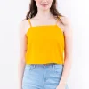 Blusa tirantes delgados lisa
