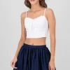 Blusa tirantes detalle escote