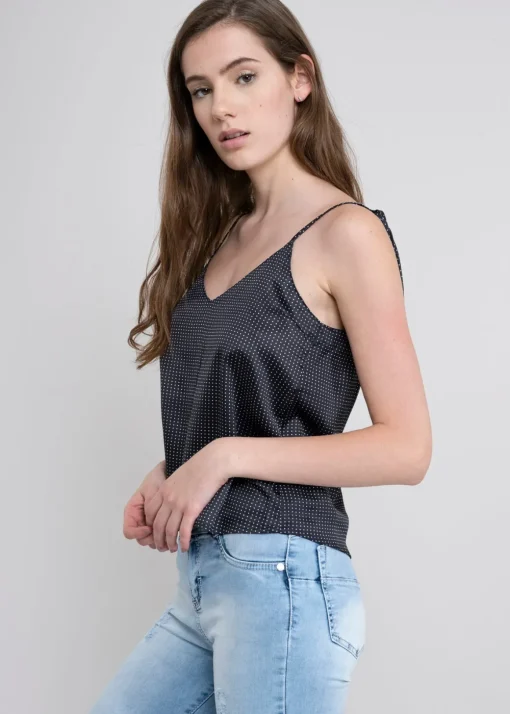 Blusa Tirantes Polka Dot