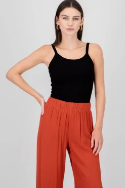 Blusa tirantes rib