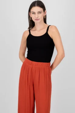 Blusa tirantes rib