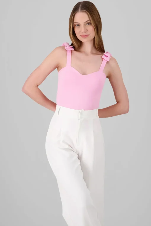 Bodysuit Liso Con Tirante Moños Hypsters