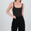Bodysuit sin manga liso