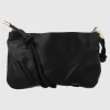 Bolsa baguette sencilla pliegues nudo