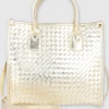 Bolsa tote entrelazada