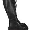 Bota combat larga rodilla