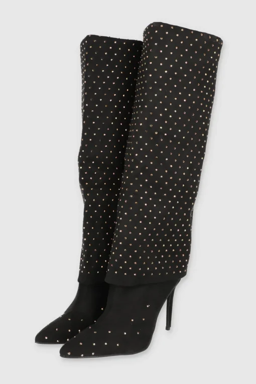 Bota funda brillos