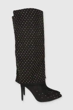 Bota funda brillos