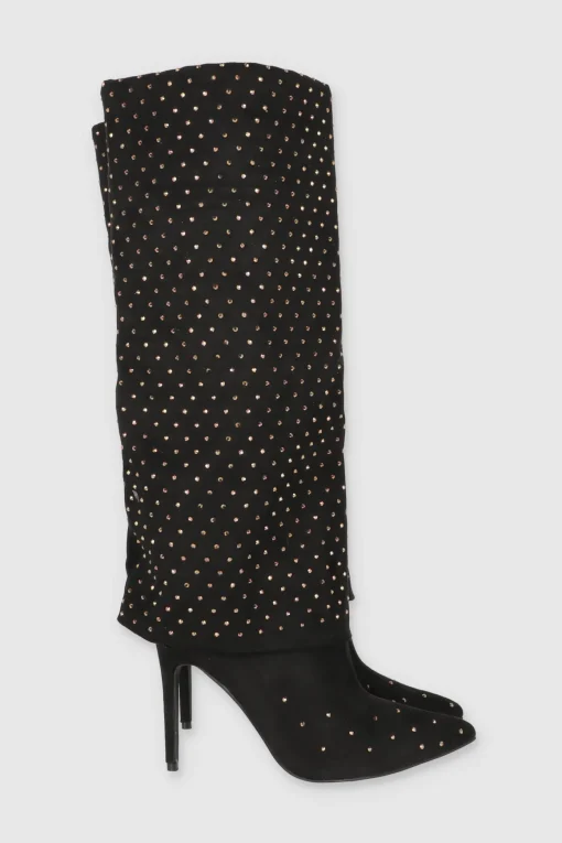 Bota funda brillos