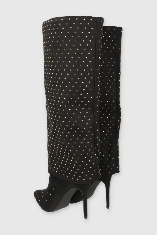Bota funda brillos