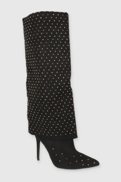 Bota funda brillos