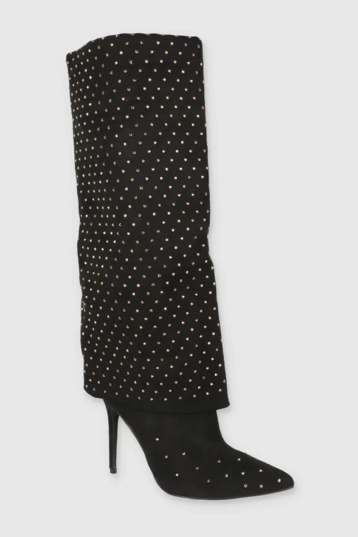 Bota funda brillos