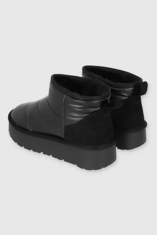 Bota invierno puffy capitonada