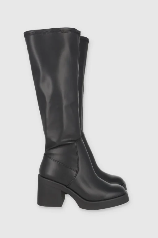 Bota larga stretch