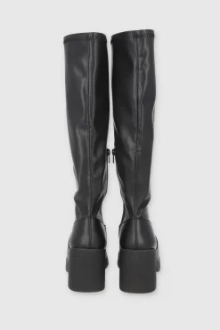 Bota larga stretch