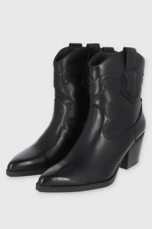 Bota vaquera efecto desgastado