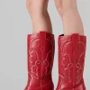 Bota vaquera pespunte punta