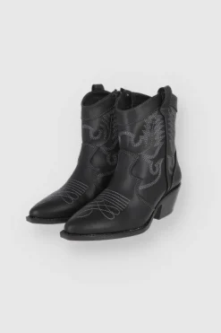 Bota Vaquera Pu Bordado
