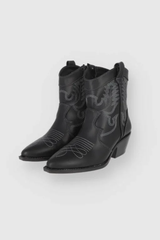 Bota Vaquera Pu Bordado