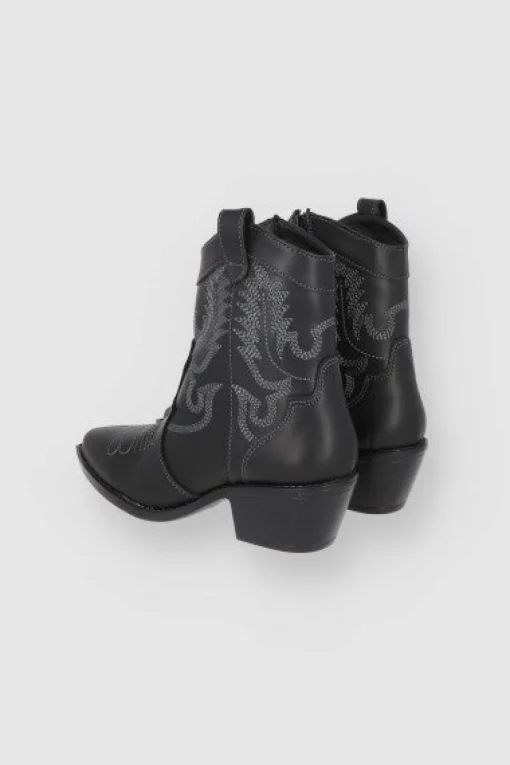 Bota Vaquera Pu Bordado