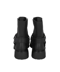 Botas biker hebillas