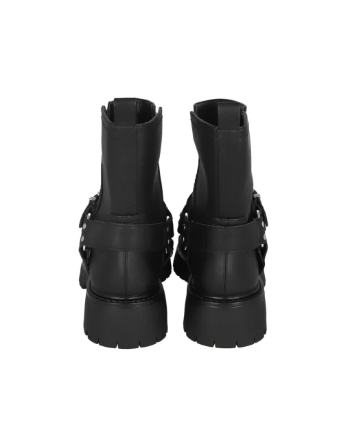 Botas biker hebillas