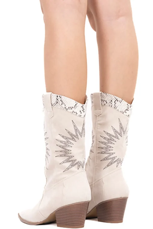 Botas Vaqueras Bordado