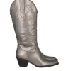 Botas vaqueras efecto metálico