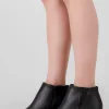 Botin basico tacon cuadrado