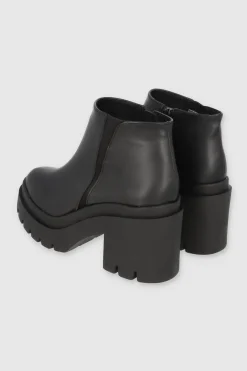 Botin basico tacon cuadrado