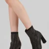Botin calcetin multi brillos