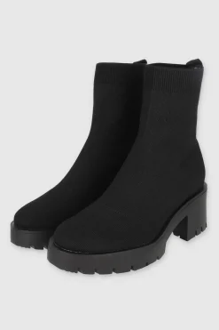 Botin Calcetin Punta Redonda
