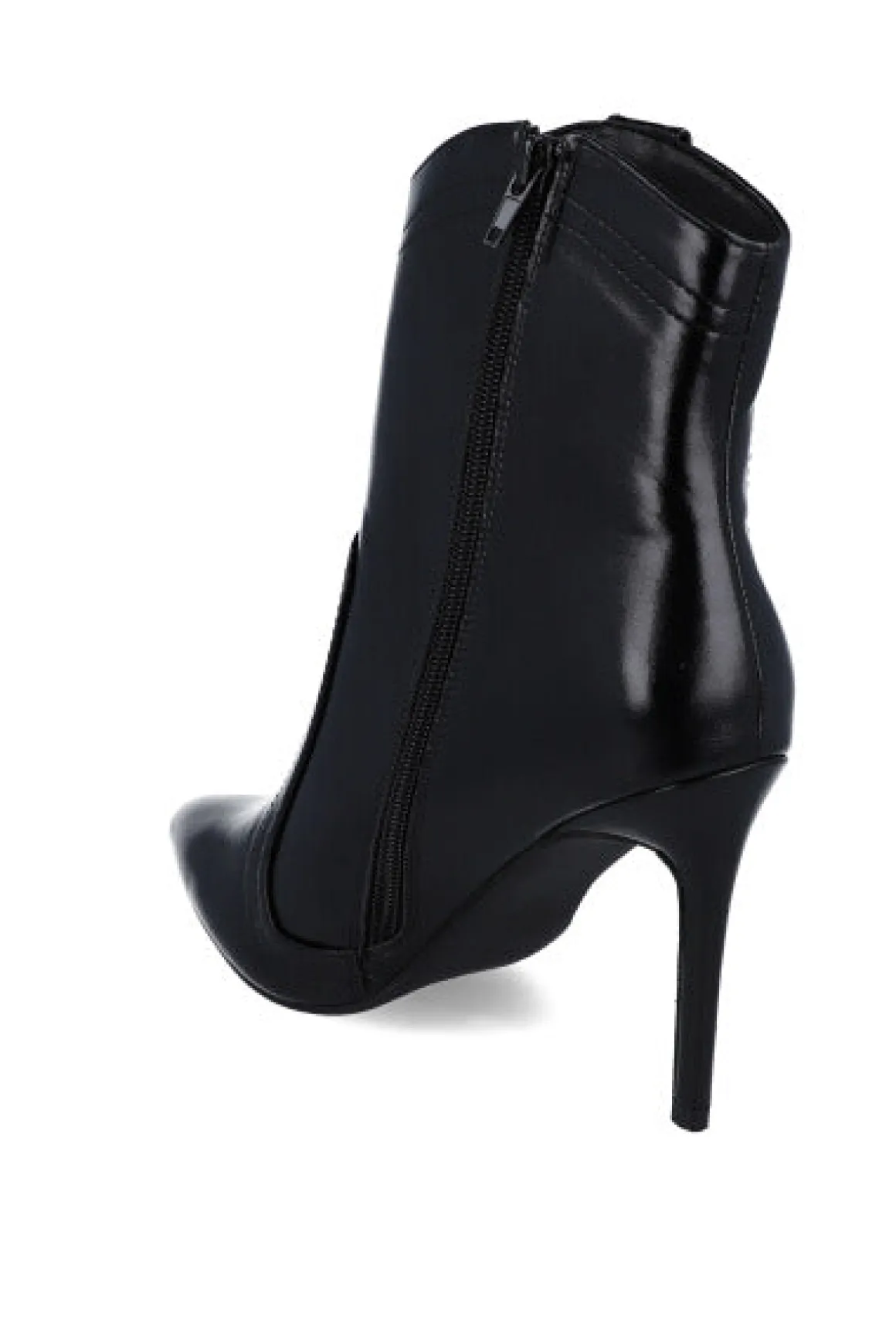 Botín tacón efecto piel