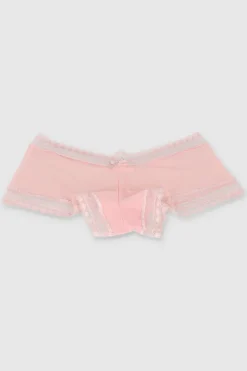 Boxer mesh encaje