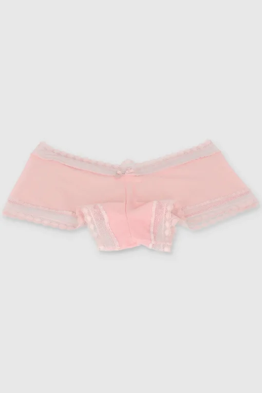 Boxer mesh encaje