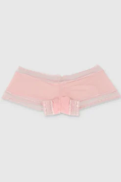 Boxer mesh encaje